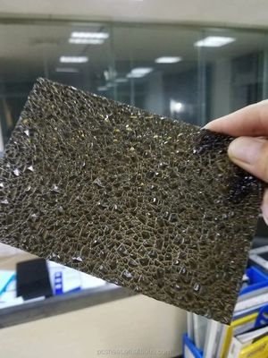 Transparent Embossed Polycarbonate Board Durable and Weather Resistant Polycarbonate Sheet for Green House