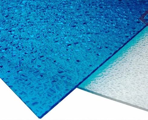 Manufacturer Wholesale 10mm Frosted Polycarbonate Sheet Building Plastic Material Pc Embossed Sheet