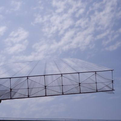 Manufacturer Wholesale Transparent X Triple Pc Hollow Sheet Polycarbonate Sheet Thermal Insulation Hollow Board