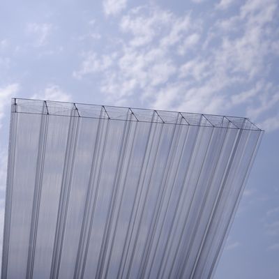 Manufacturer Wholesale Transparent X Triple Pc Hollow Sheet Polycarbonate Sheet Thermal Insulation Hollow Board