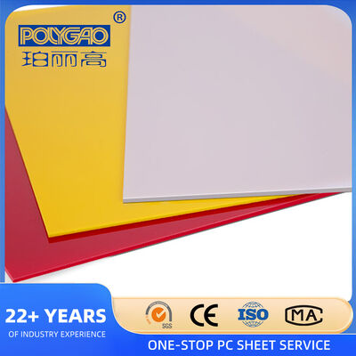 Opal Polycarbonate Light Diffuser Sheet - Frosted PC Diffusion Panel for LED Panel Light & Signage Box