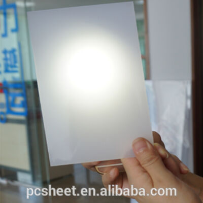 PC Light Diffusion Sheet Custom Size Polycarbonate LED Diffuser Panel for Lighting Fixtures