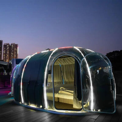 Luxury Transparent PC Dome House Eco-Friendly Geodesic Dome for Resort Villa & Garden Retreat