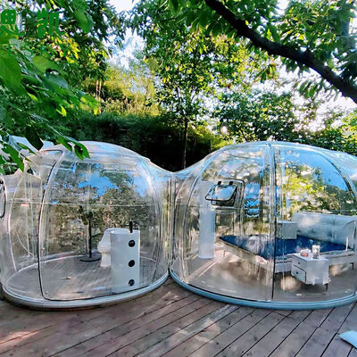 Luxury Transparent PC Dome House Eco-Friendly Geodesic Dome for Resort Villa & Garden Retreat