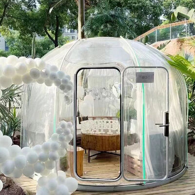 Polycarbonate Dome House Transparent PC Geodesic Dome for Glamping & Eco Hotel Starry Sky Room