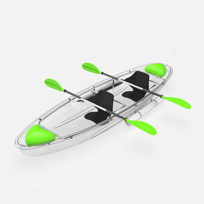 OEM Clear PC Canoe Polycarbonate Transparent Boat PC Sheets Portable Clear Kayak for Scenic Lakes