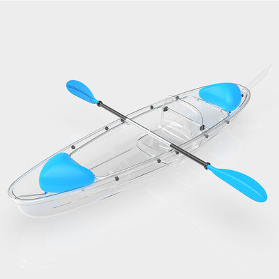 High-Quality PC Sheets Clear Kayak One-Piece Hull Scratch Resistant Polycarbonate Clear Bottom Boat for Tourism
