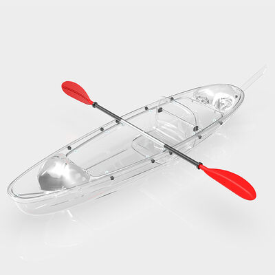High-Quality PC Sheets Clear Kayak One-Piece Hull Scratch Resistant Polycarbonate Clear Bottom Boat for Tourism