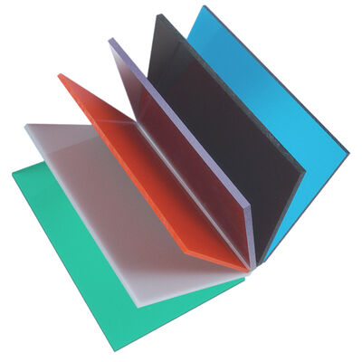 Clear Solid PC Sheet 3mm Polycarbonate Board UV Coating for Roofing