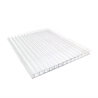 Factoey Wholesale Plastic Roofing Pc Sun Sheet Polycarbonate Hollow Sheet for Warehouse