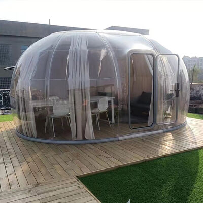 PC Dome House with 360 ° Panoramic Starry Sky View Windproof and Rainproof, Supports OEM/ODM