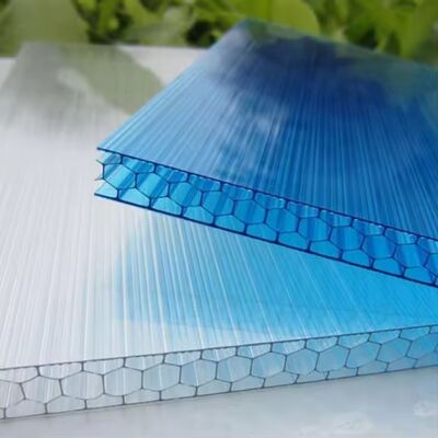 High Quality Environmental PC Honeycomb Sheet UV Resistant Lightweight for Construction Roofing Greenhouse