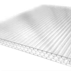 Weatherproof PC Honeycomb Sheet Impact Resistant Thermal Insulation for Skylight Walkway