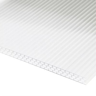 Weatherproof PC Honeycomb Sheet Impact Resistant Thermal Insulation for Skylight Walkway