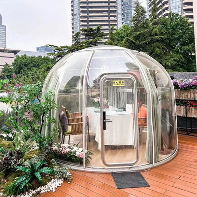 PC Transparent Dome House Polycarbonate Geodesic Dome for Glamping & Outdoor Living