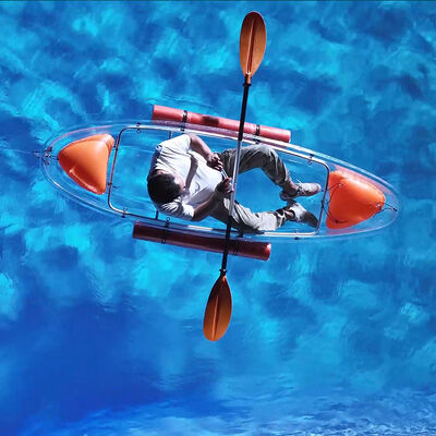 Manufacturer Wholesales PC Boards PC Polycarbonate Boat | Clear Transparent Kayak/Canoe for Lake/Sea Fishing & Sightseeing