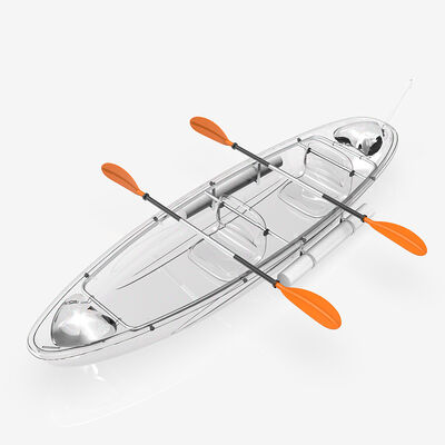 Manufacturer Wholesales PC Boards PC Polycarbonate Boat | Clear Transparent Kayak/Canoe for Lake/Sea Fishing & Sightseeing