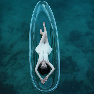 Manufacturer Wholesales PC Boards PC Polycarbonate Boat | Clear Transparent Kayak/Canoe for Lake/Sea Fishing & Sightseeing