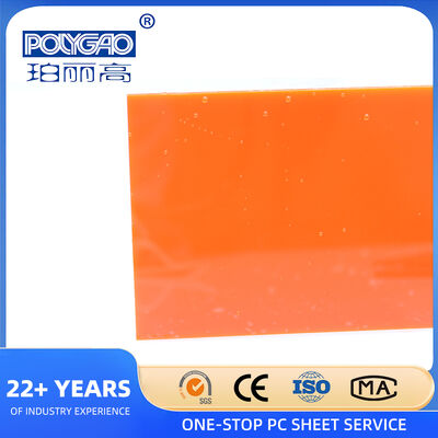 Blue Polycarbonate Solid Sheet 4mm Durable Eco-Friendly Roofing Panel for Outdoor Use