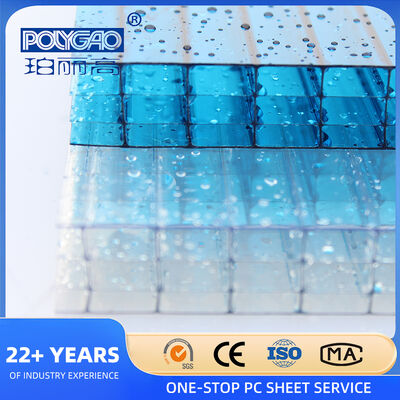 Chinese Manufacturer of Good Transparent Polycarbonate Multilayer Panel 8mm Polycarbonate Sheet