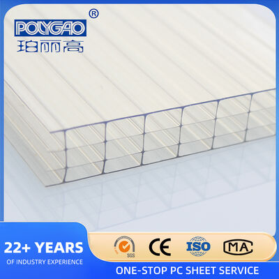 Chinese Manufacturer of Good Transparent Polycarbonate Multilayer Panel 8mm Polycarbonate Sheet