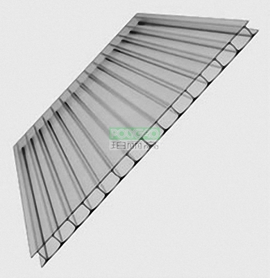 Feature Waterproof Multiwall Twin Wall Hollow PC Policarbonato Plastic Polycarbonate Sheets for Greenhouses Solar Powered